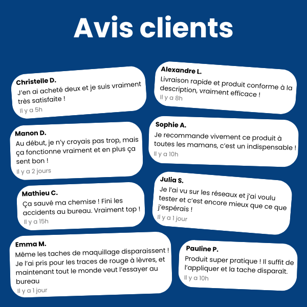 InstaClean - Détachant vêtements instantané