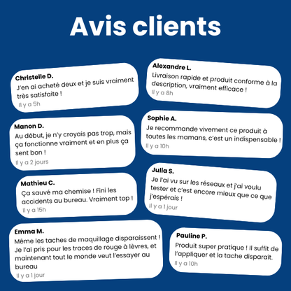 InstaClean - Détachant vêtements instantané