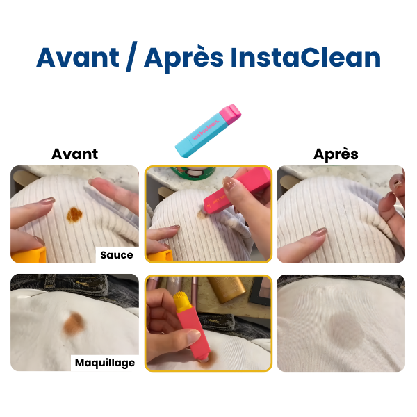 InstaClean - Détachant vêtements instantané